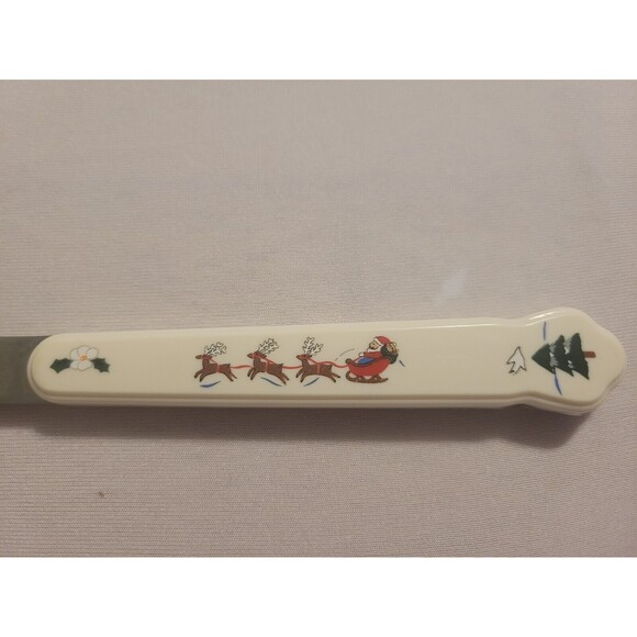 Pfaltzgraff Snow Village 9- 1/8 Inch Individual Knife Replacement - Picture 12 of 16